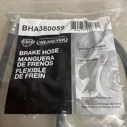 CarQuest Wearever Brake Hose BHA380059 Banjo to Female for Acura Honda 1992–2001