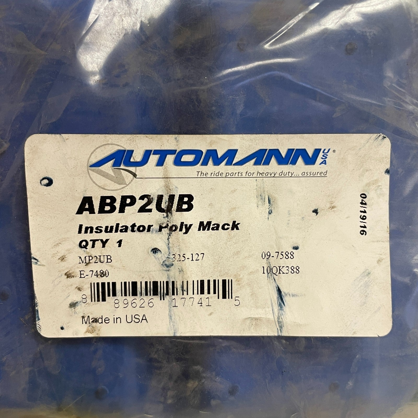 Automann Poly Suspension Insulator Pad New ABP2UB
