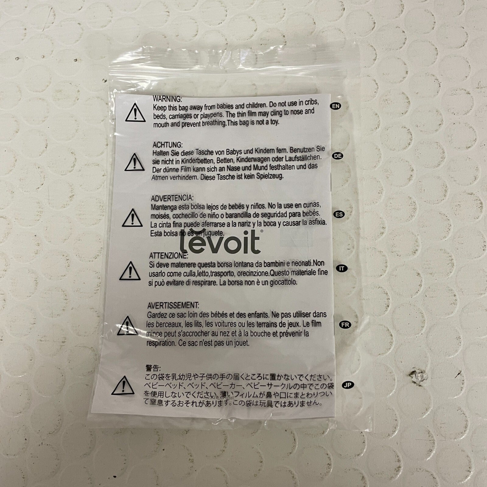 Levoit Core 200S Smart HEPA Air Purifier Wi‑Fi Alexa Grey/White