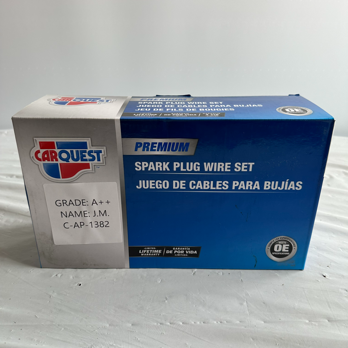 Carquest 35-8341 Spark Plug Wire Set 8 Wires Silicone