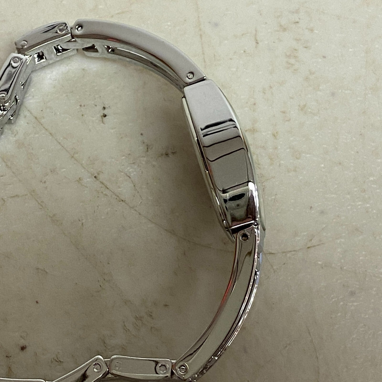 Armitron Women's 75/3531 Swarovski Crystal Acc SILVERT-Tone Bangle Watch R15