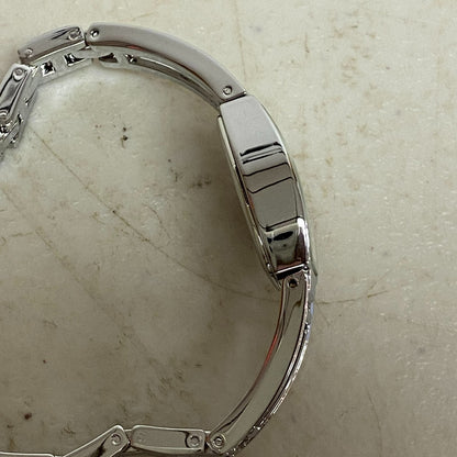 Armitron Women's 75/3531 Swarovski Crystal Acc SILVERT-Tone Bangle Watch R15