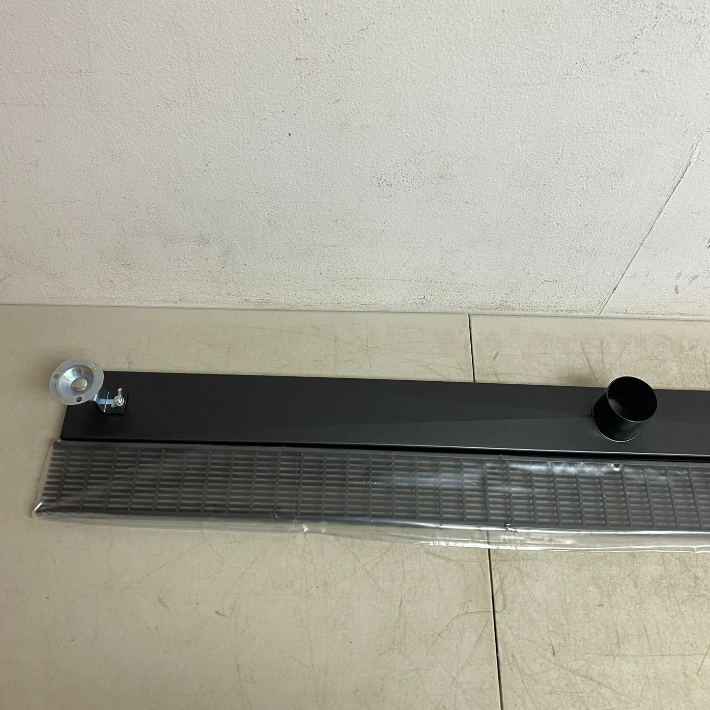 Signature Hardware 48" Carmen Linear Shower Drain - Matte Black SH439026MB