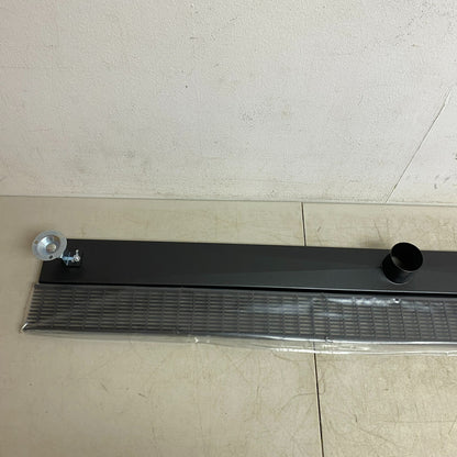 Signature Hardware 48" Carmen Linear Shower Drain - Matte Black SH439026MB
