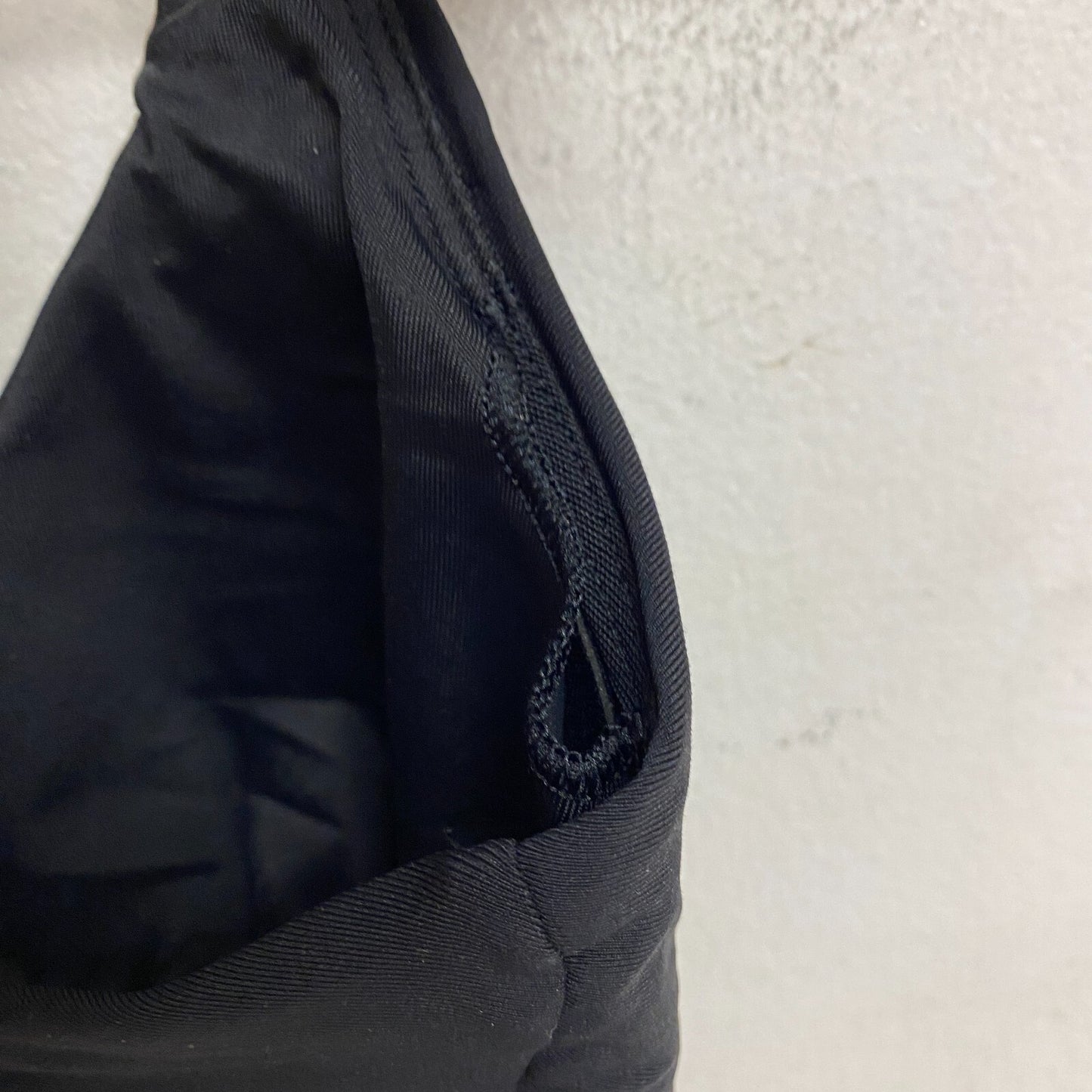 Calia Women  Swim Medium Support Ruched Front Cross Back Top PURE BLACK WSA22202