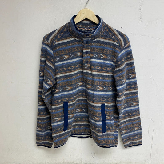 Alpine Design Men's Outlook Point Snap QRT PO Intarsia University Navy ADM21600P