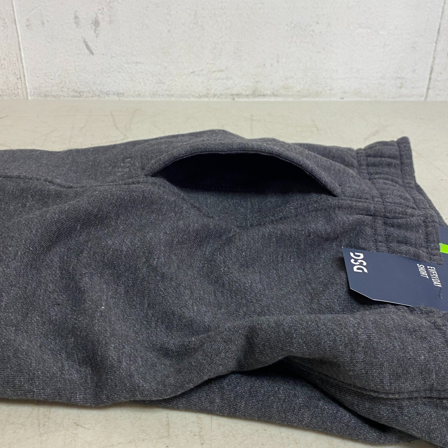 DSG Boys Everyday Heather Fleece Short Dark Heather Grey Trendy Summer DAB22401H