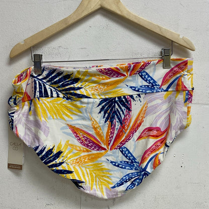 Calia Swim Boyshort Watercolor Palms Multi Trendy Fashion Stylish WSA21502PRTX