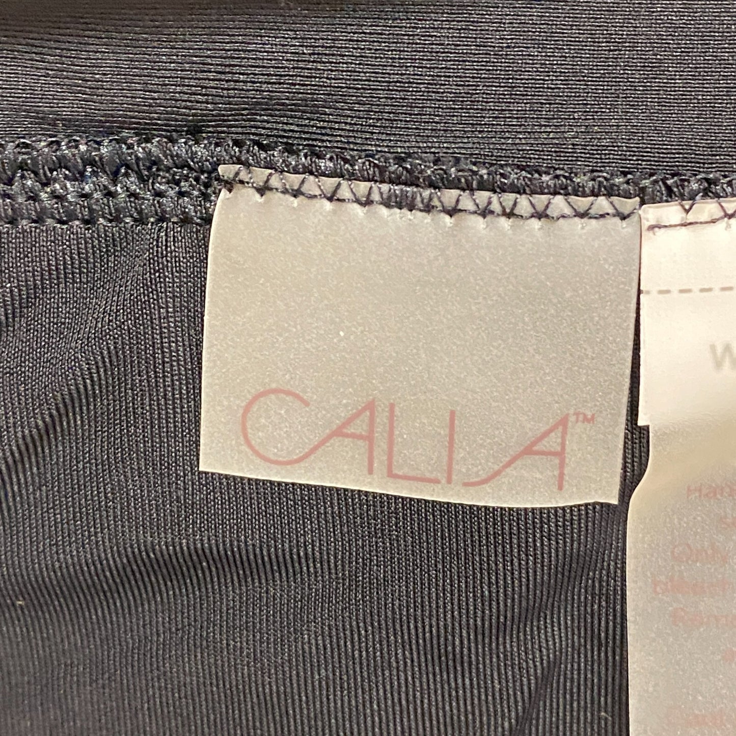 Calia Women's Swim Collection Mid Rise Swim Boyshort Pure Black WSA21502 New!