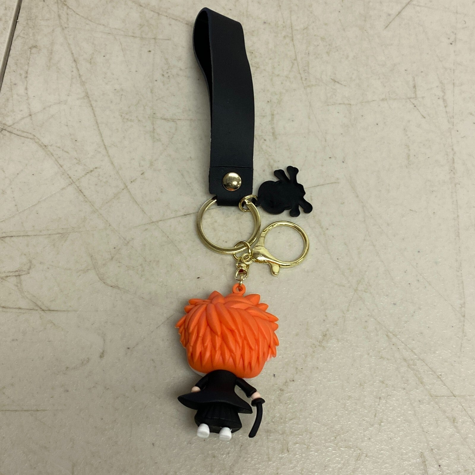 Assorted Silicone Bleach Keychain with Ichicgo Mask on Accessory