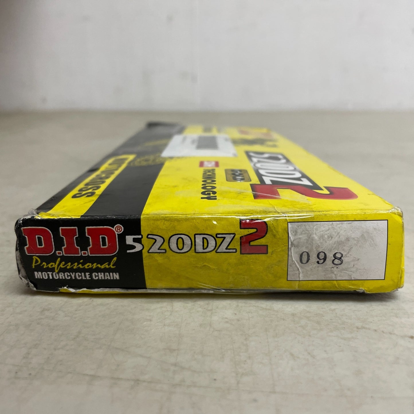 DID 520DZ-98 DZ2 High Performance Gold Non-O-Ring Chain 98 Link Motorcycle