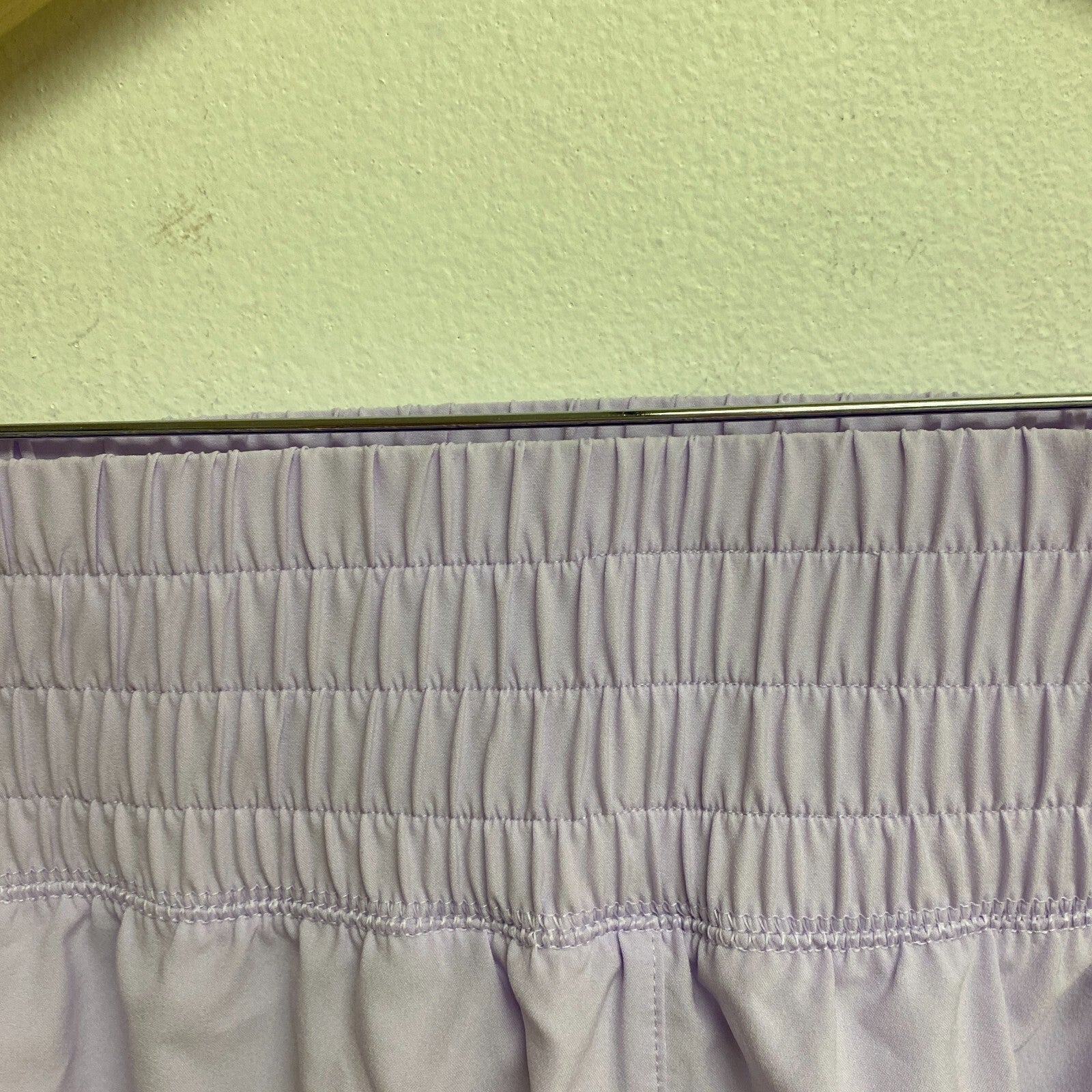 Calia Women Woven High Rise Petal Hem Short Lilac Flash WAX12326 BRAND NEW