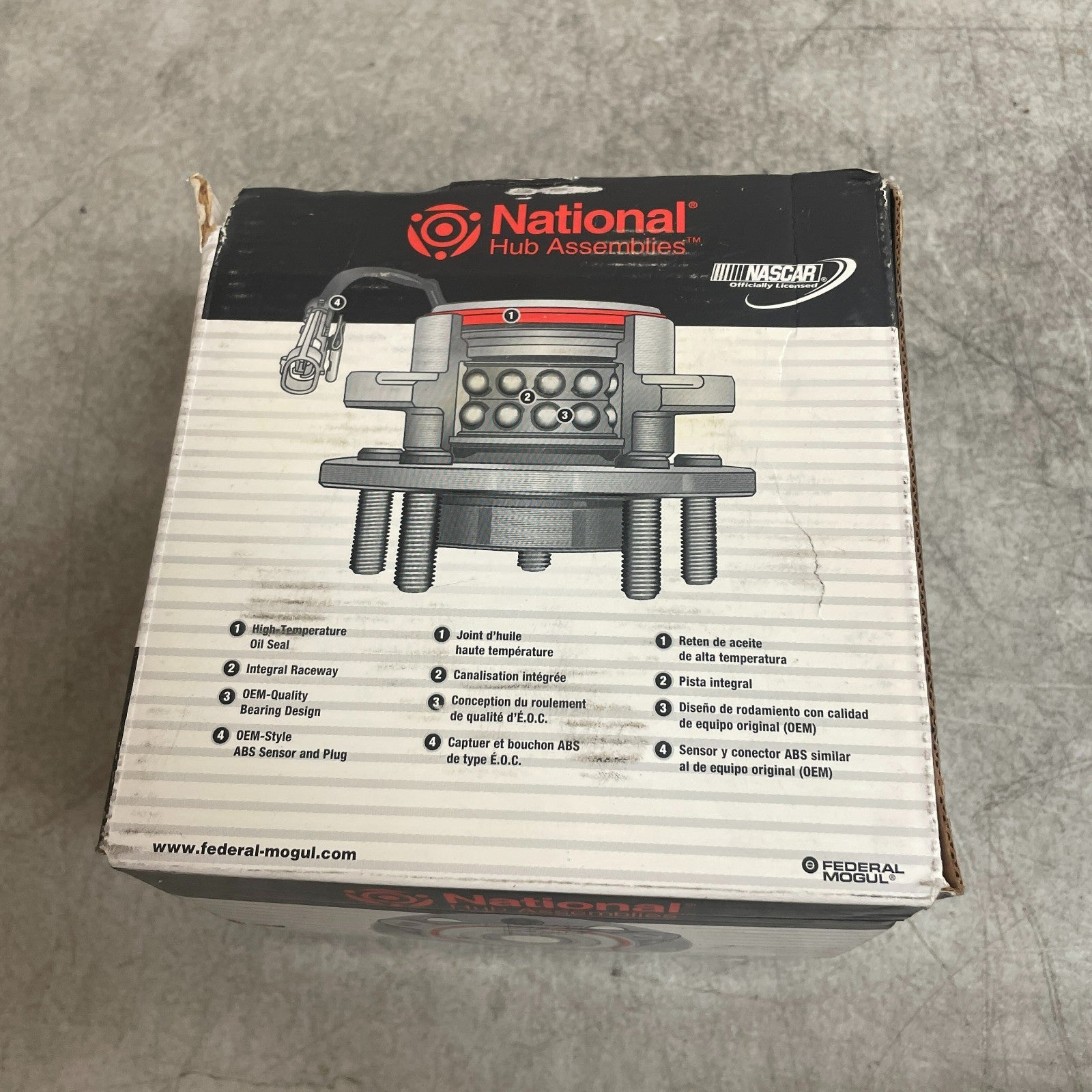 National 513016-K Wheel Bearing Hub Assembly Front 1982-1993 Buick Century