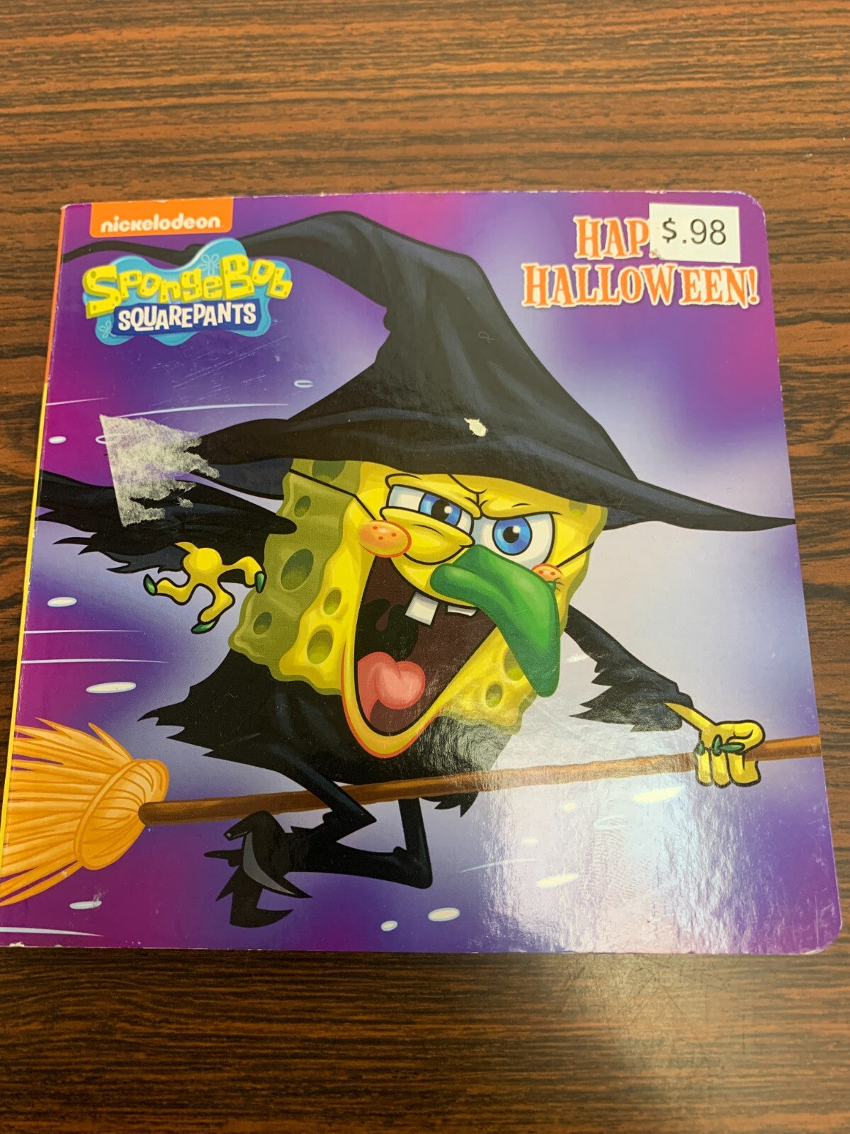 Nickelodeon SpongeBob SquarePants Happy Halloween! Kids Book / NEW!!!