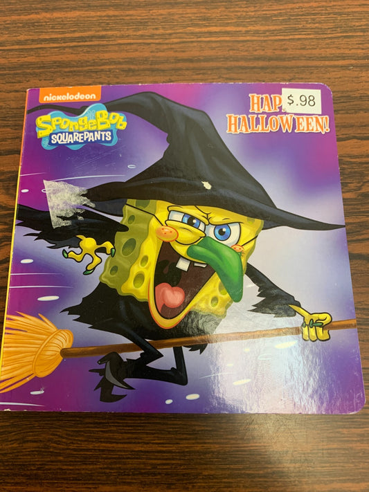 Nickelodeon SpongeBob SquarePants Happy Halloween! Kids Book / NEW!!!