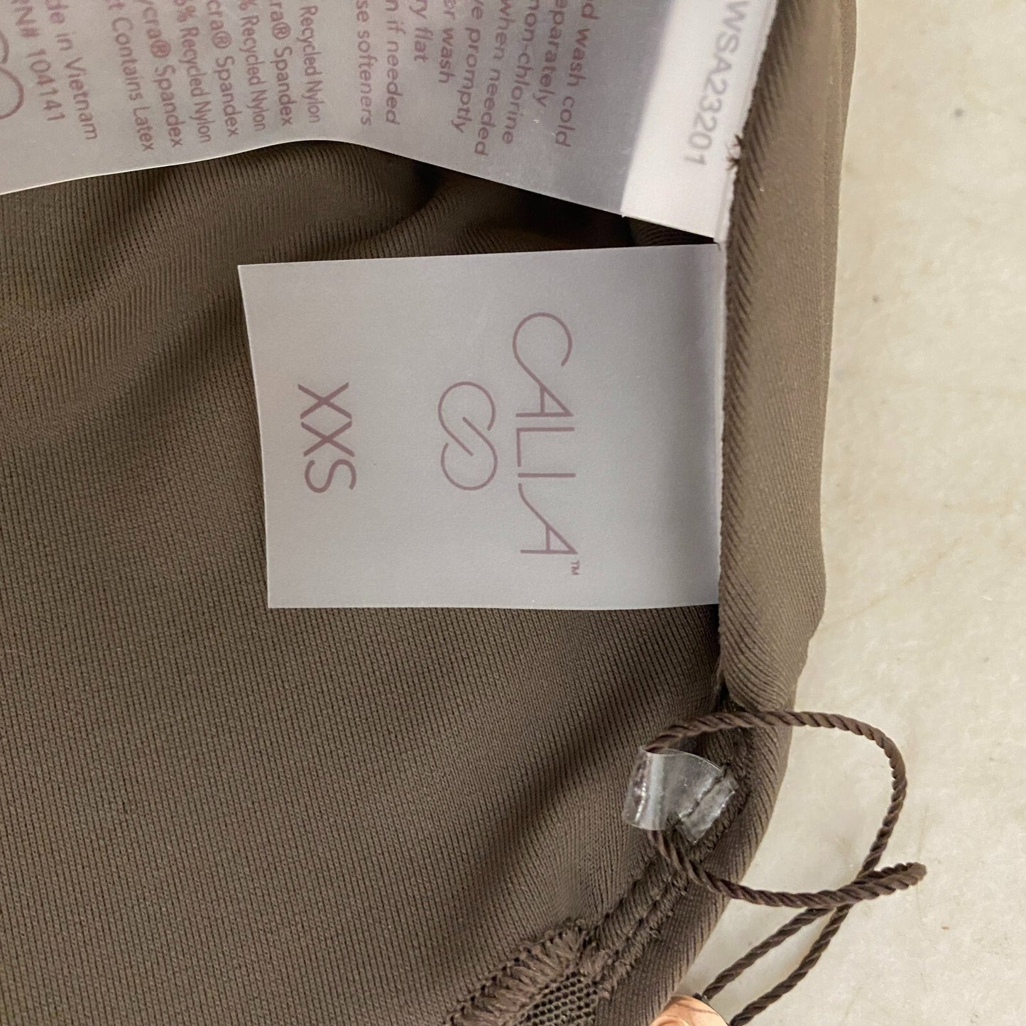 Calia Women's Triangle Bikini Top Coffee Grounds WSA23201