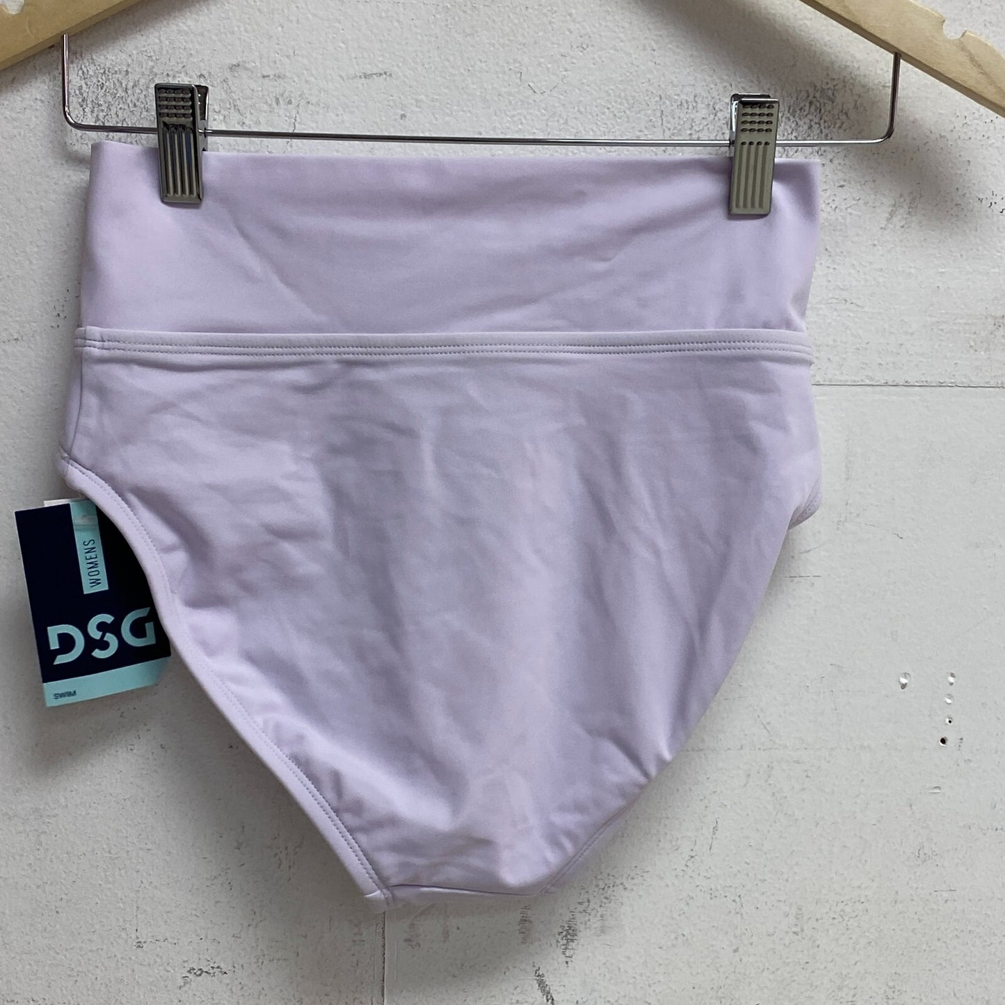 DSG Womens Wos V High Waist Bottom Bloomin Lilac Swim Solid Stylish DSW2804Z