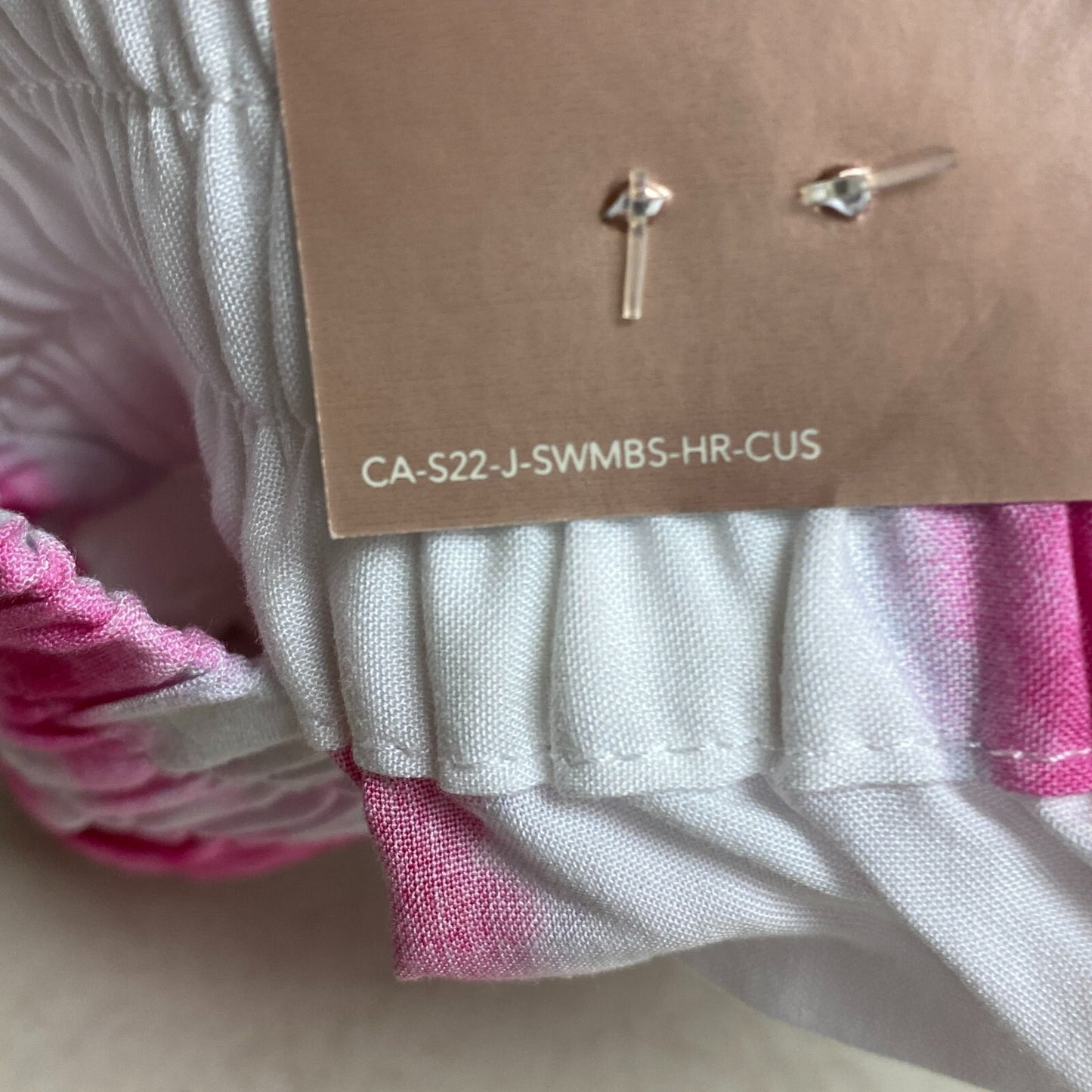 Calia Womens 3.5 in High Rise Cover Up Short Watercolor Plaid Pink WSA22902PRT