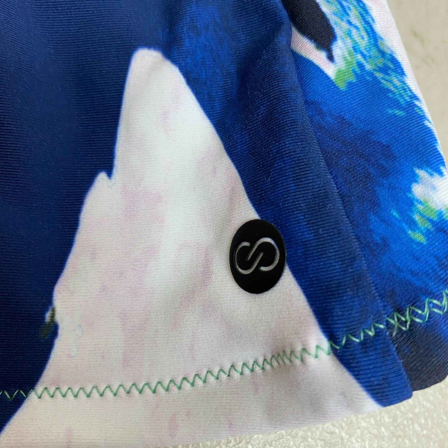 CALIA Womens Power Sculpt Tankini Swim Top Painterly Floral WSA22303PRT