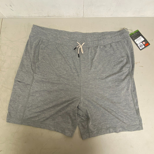 Alpine Design Mens' AD M Field Relaxed Fit Knit Short Light Khaki Gray ADM13803