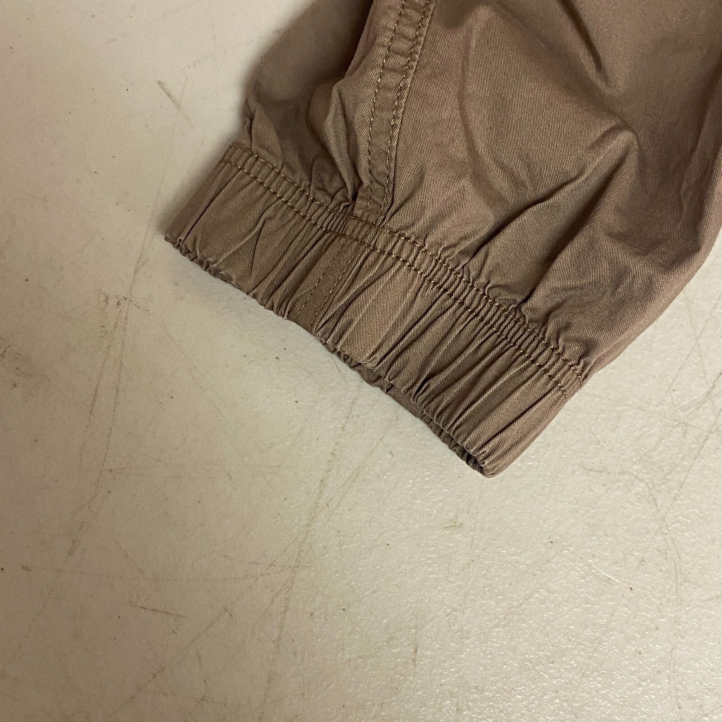 DSG Men's Training Causal Cotton Woven Jogger Athletic Fit Warm Almond DAM23111