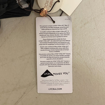 Calia Womens Shirred Cut Out One Piece Tummy Control Swimsuit Pure Black New!