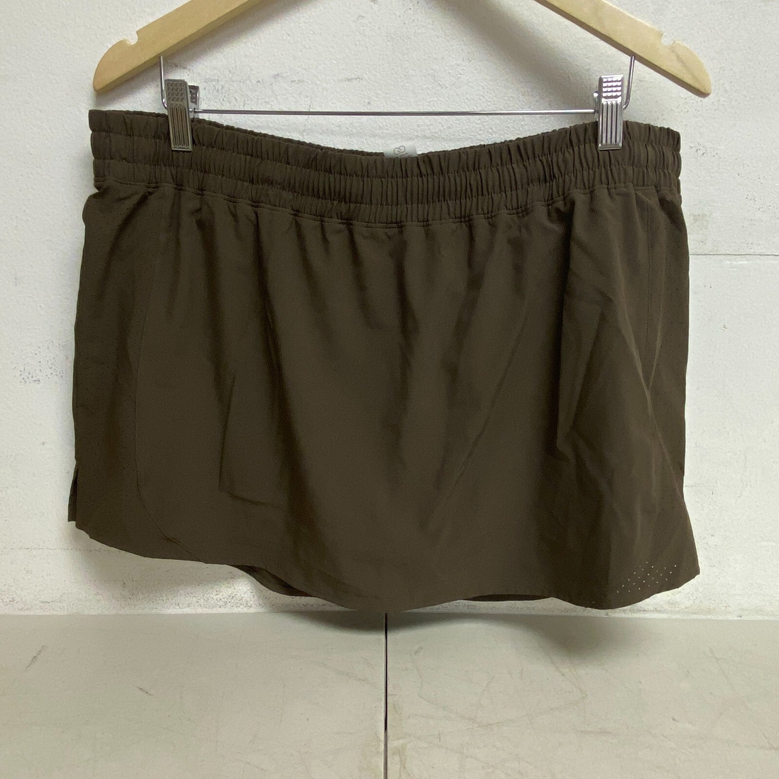 Calia Women's Infinity Run Skort Coffee Grounds WAX12360 BRAND NEW WAX12360