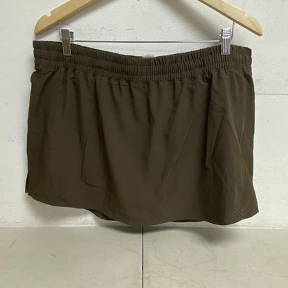 Calia Women's Infinity Run Skort Coffee Grounds WAX12360 BRAND NEW WAX12360