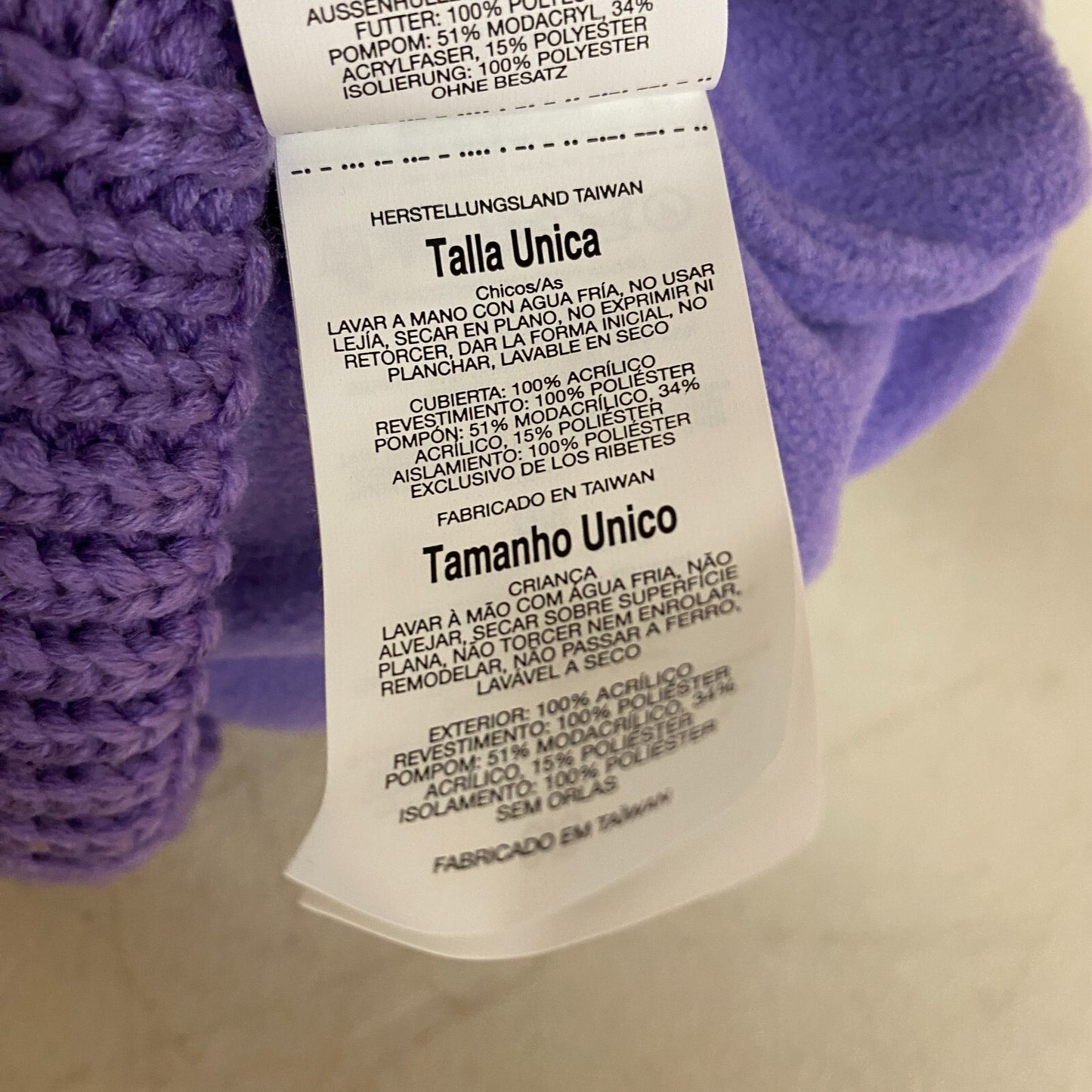 COLUMBIA SNOW PROBLEM YOUTH Girl BEANI CY0108-597 One Size (OSFM) New!