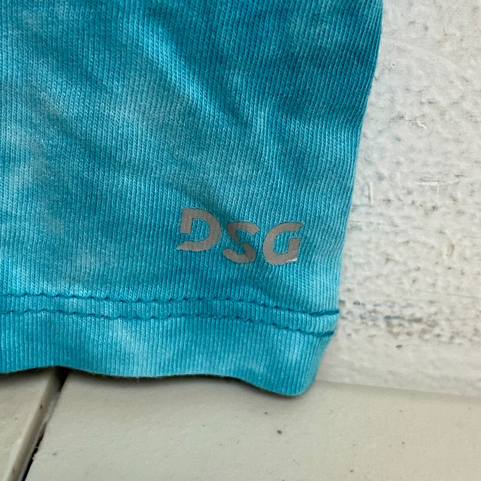 DSG Boy's Tie Dye Muscle Tank Teal Surf Crystal Dye DAB13120 BRAND NEW