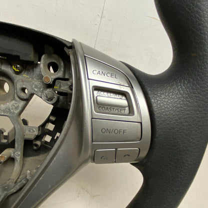13 14 15 NISSAN ALTIMA Steering Driver Wheel w Controls BLACK LEATHER 484303TA2A