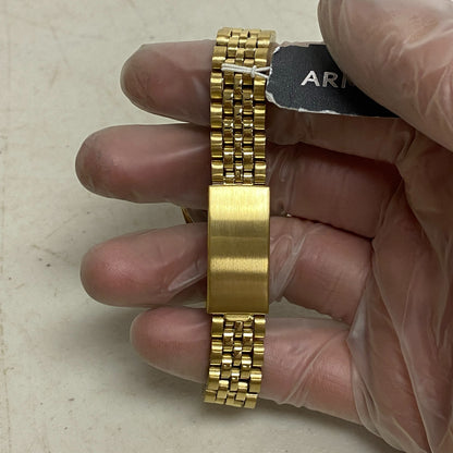 Armitron Women's Genuine Crystal Accented Day/Date Bracelet Watch, 75/5849GP