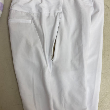 Tail White Label Women's Golf Fitted Shorts Size 2 White Clean Front Pieced