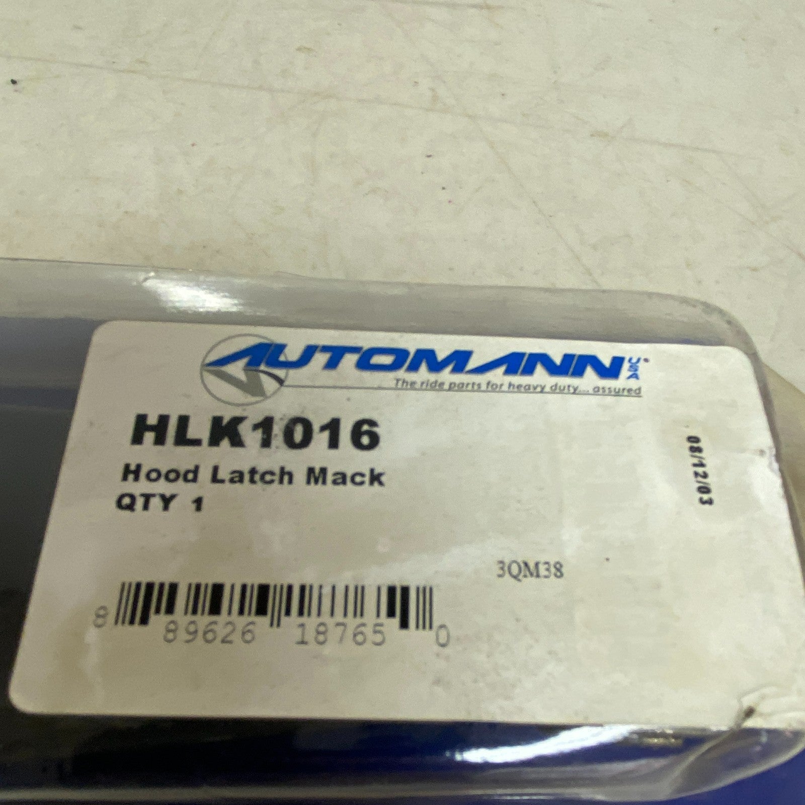 AUTOMANN Hood Latch Assembly Steel Mack/Freightliner Model HLK1016