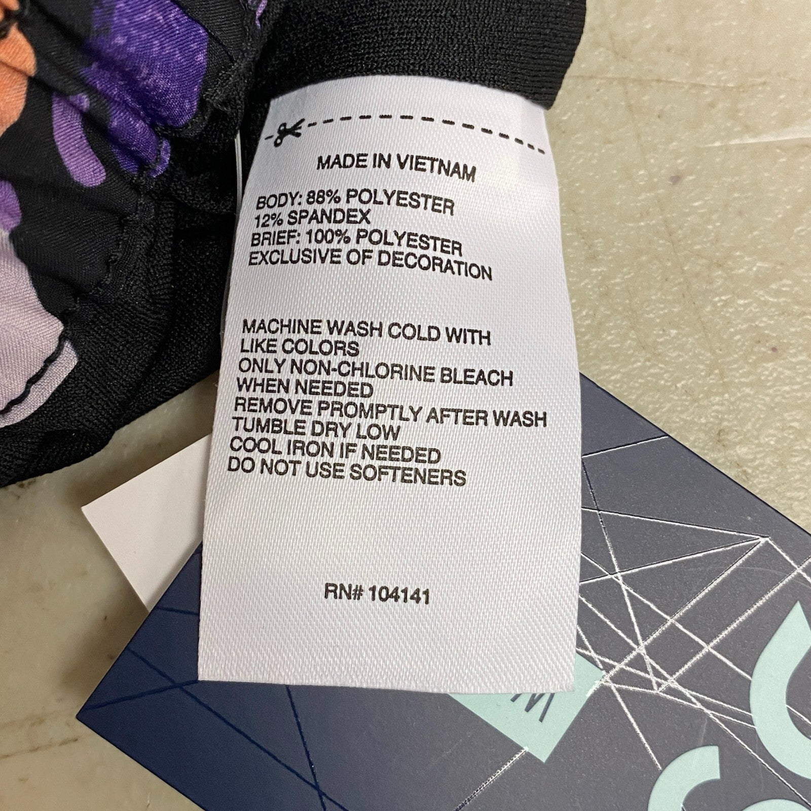 DSG Women's 3â High Rise Stride Multi Landscape Black Shorts Summer DAW12327PR