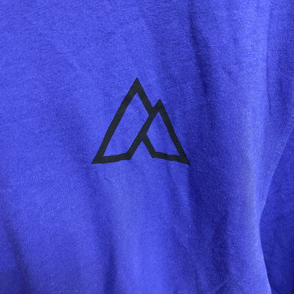 Alpine Design Men's AD M Long Sleeve Graphic Tee AD Logo/ Dark Blue ADM23200