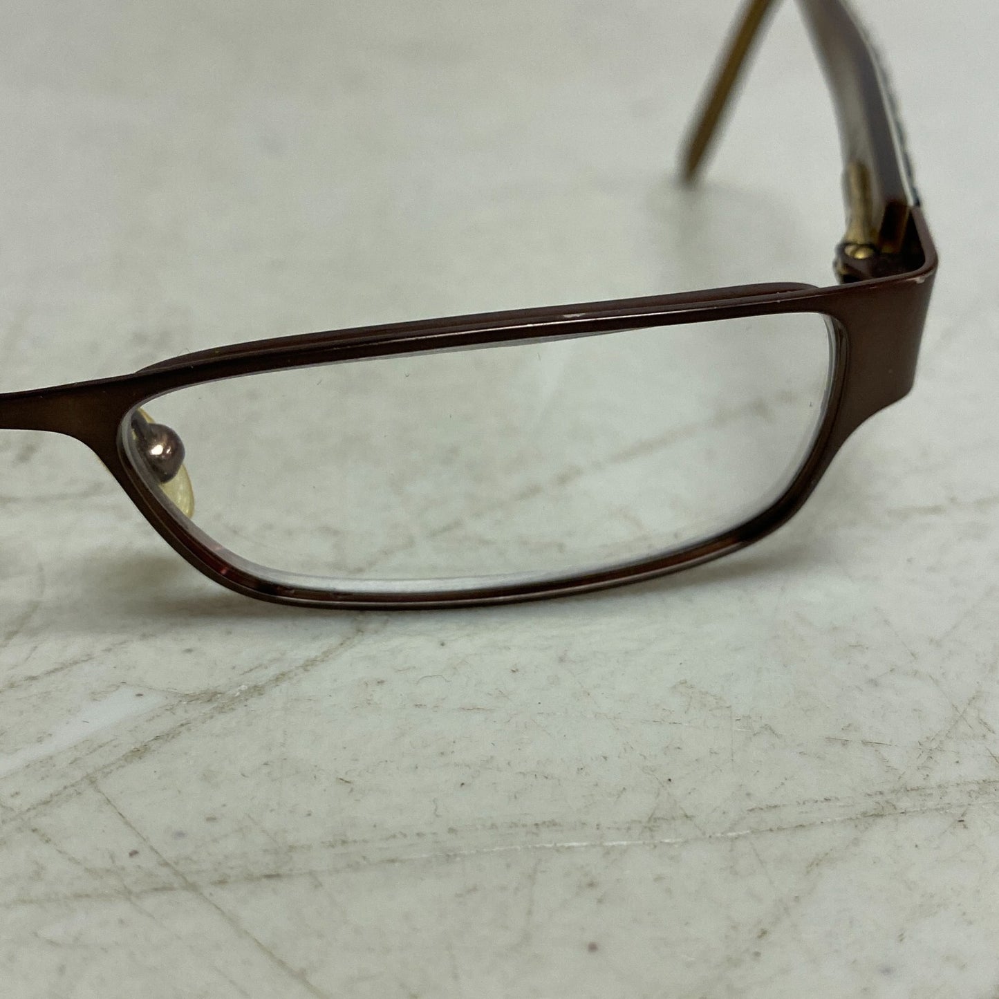 Diesel Women Eyeglasses Patterned glasses 8/3 51-17 Brown/Beige  USED -VERY GOOD