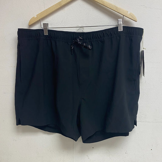 Alpine Design Mens ADM Active 5" Pull on Short Pure Black ADM13801 BRAND NEW