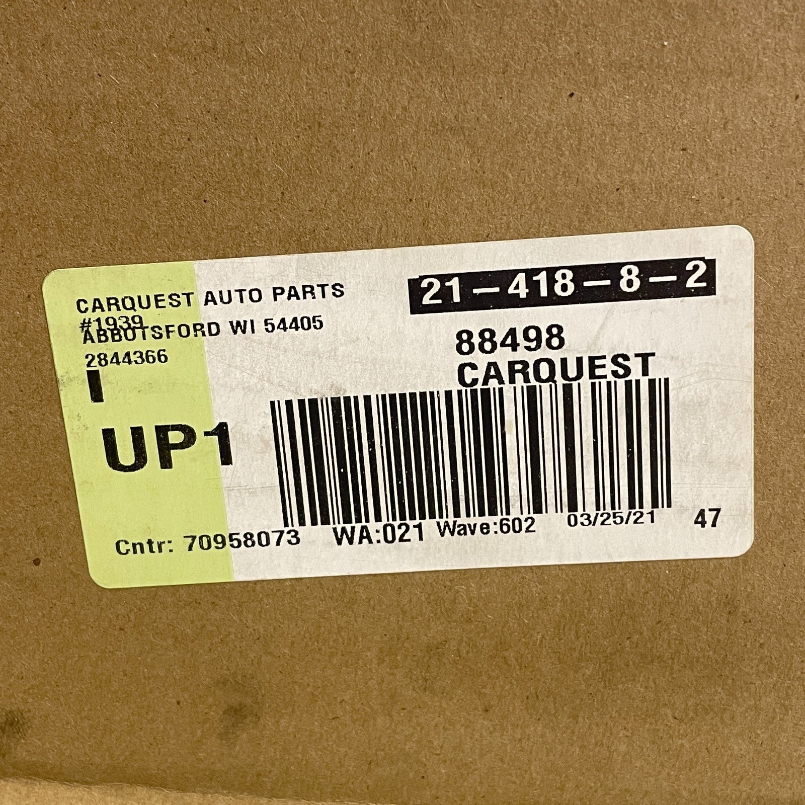 Carquest PA2727 Round Air Filter 88498 5.2" x 12.3" Massey Ferguson