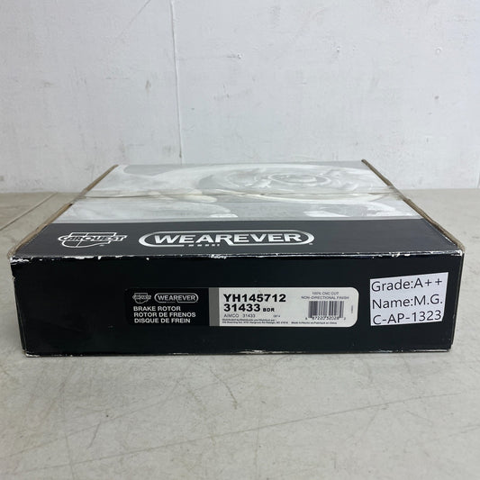 Carquest YH145712 Premium Front Brake Rotor Non-Directional Finish