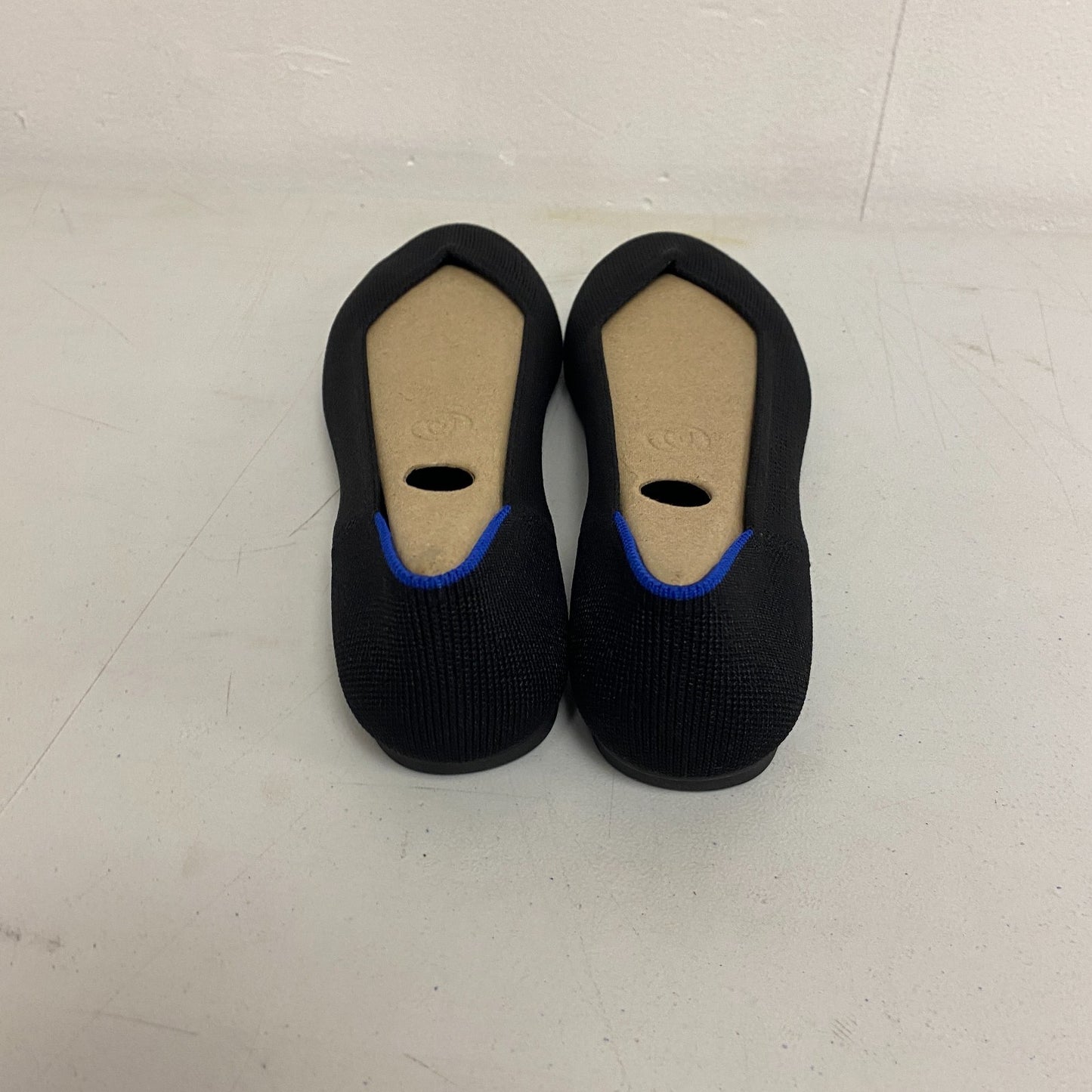 Rothy’s The Flat Round-Toe Ballet Flat Black Solid 001‑112 Size 9