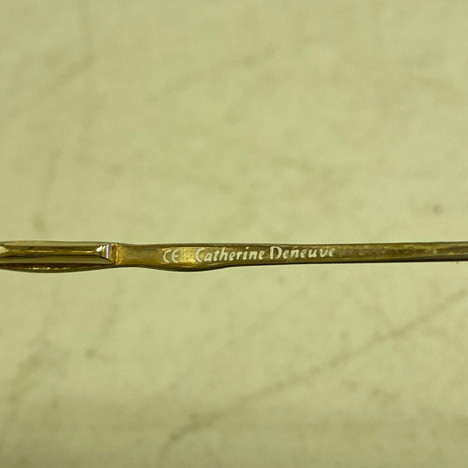 CATHERINE DENEUVE CD-141 Dark Brown Matte Women’s Eyeglasses Frame - Used-Good