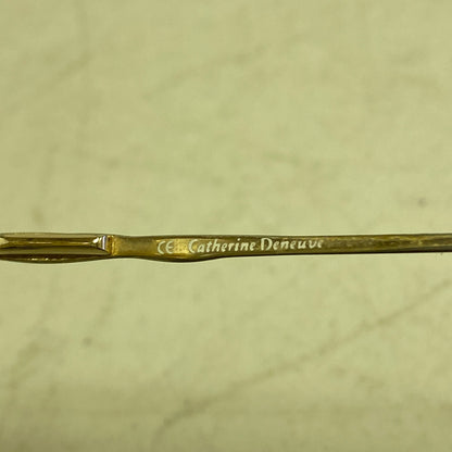 CATHERINE DENEUVE CD-141 Dark Brown Matte Women’s Eyeglasses Frame - Used-Good