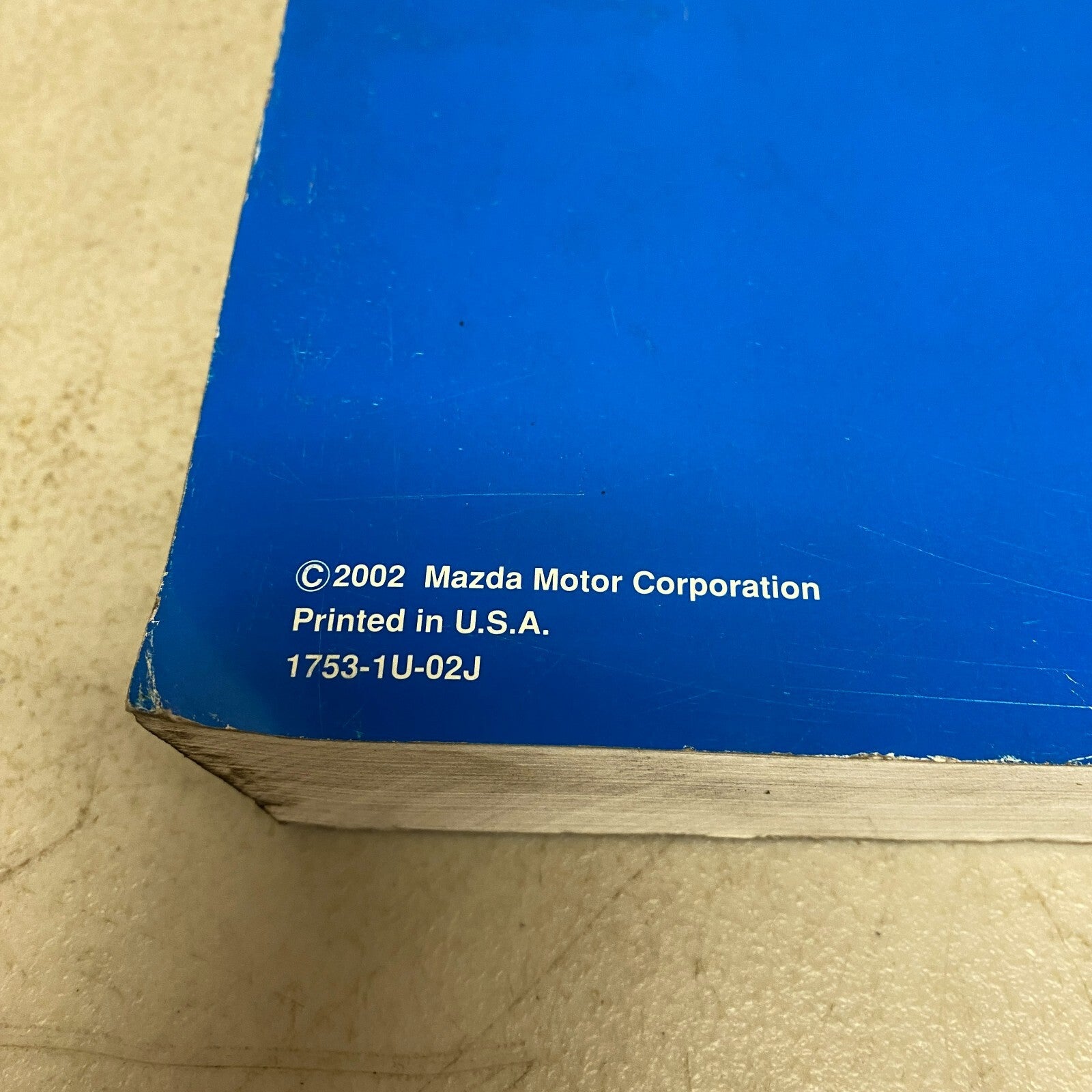 Mazda MPV 2003 Workshop Manual 9999-95-038B-03 , #577-1CP