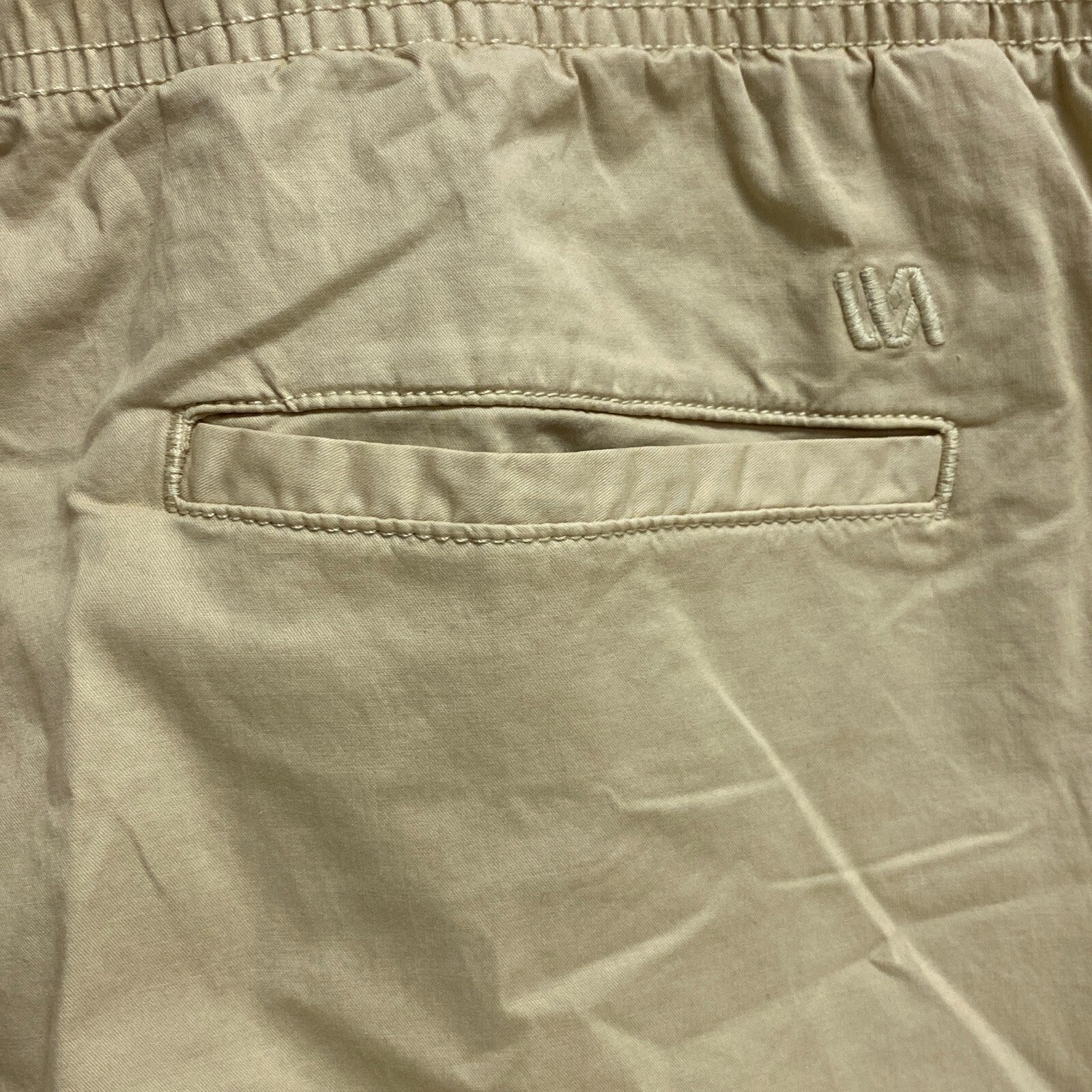 VRST Men's 7â Relaxed Fit  Easy  Elastic Waist Short  Stone Quarry MAX100429