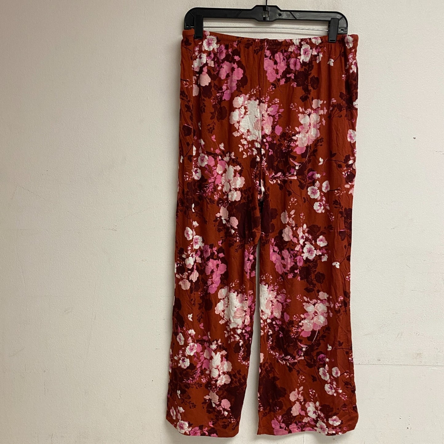 AMBRIELLE SLEEPWEAR 2-pc set sleeveless tank top and pajama pant size M floral
