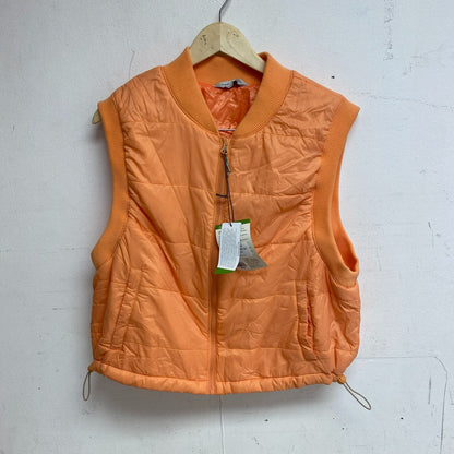 ALPINE WOMENS W ADSHORTI QUIL TED VEST BRIGT ORANGE ADW22491
