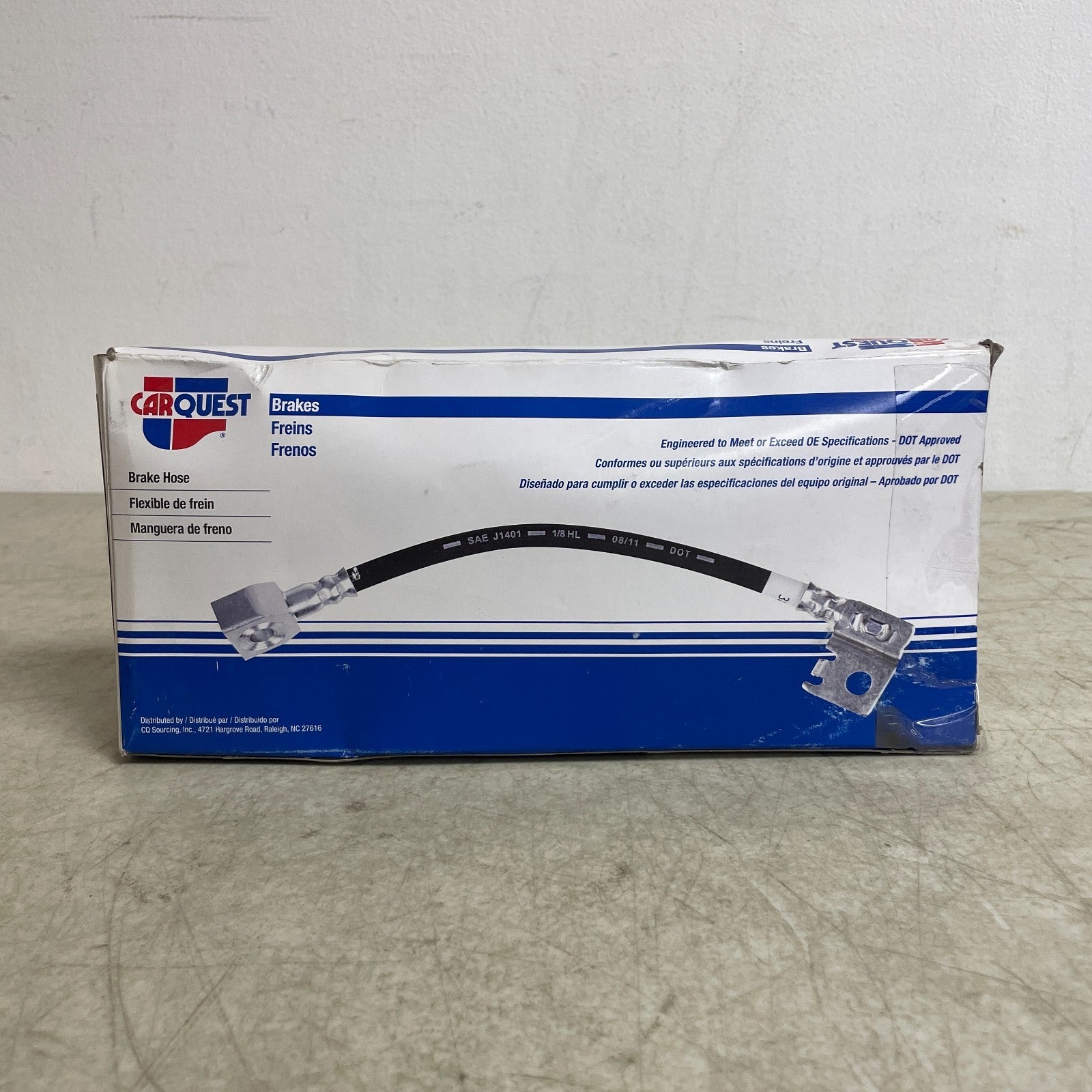 Carquest BHA380308 Brake Hose 14.75" Female to Banjo Hydraulic Line