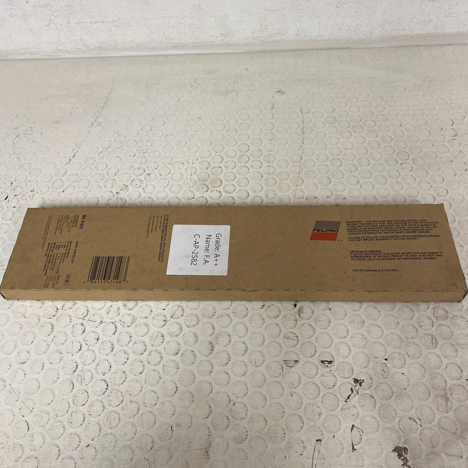 FEL-PRO MS 91022 Intake Manifold Gasket Set Lower 1982-1993 Chevrolet S10