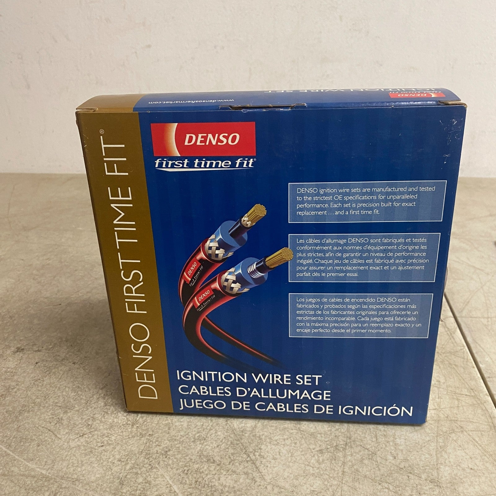 DENSO 671-6280 Spark Plug Ignition Wire Set 1993-1997 Honda Passport Isuzu Rodeo